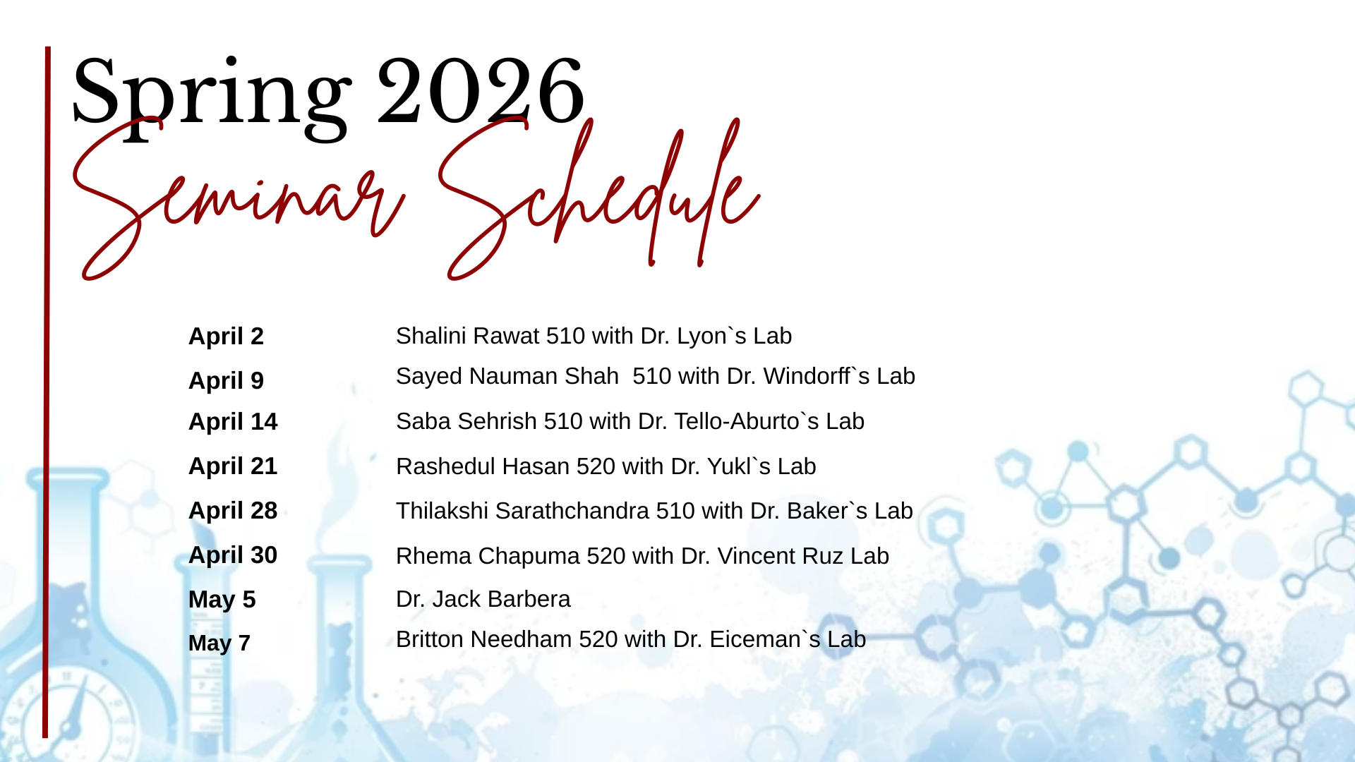 SEMINAR SPEARKERS PT2